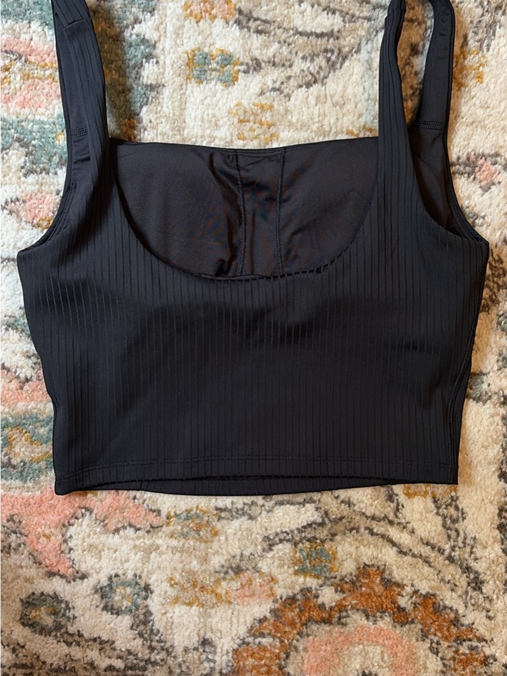 Vuori Inversion Rib Support Tank - Black, Small - Picture 2 of 4